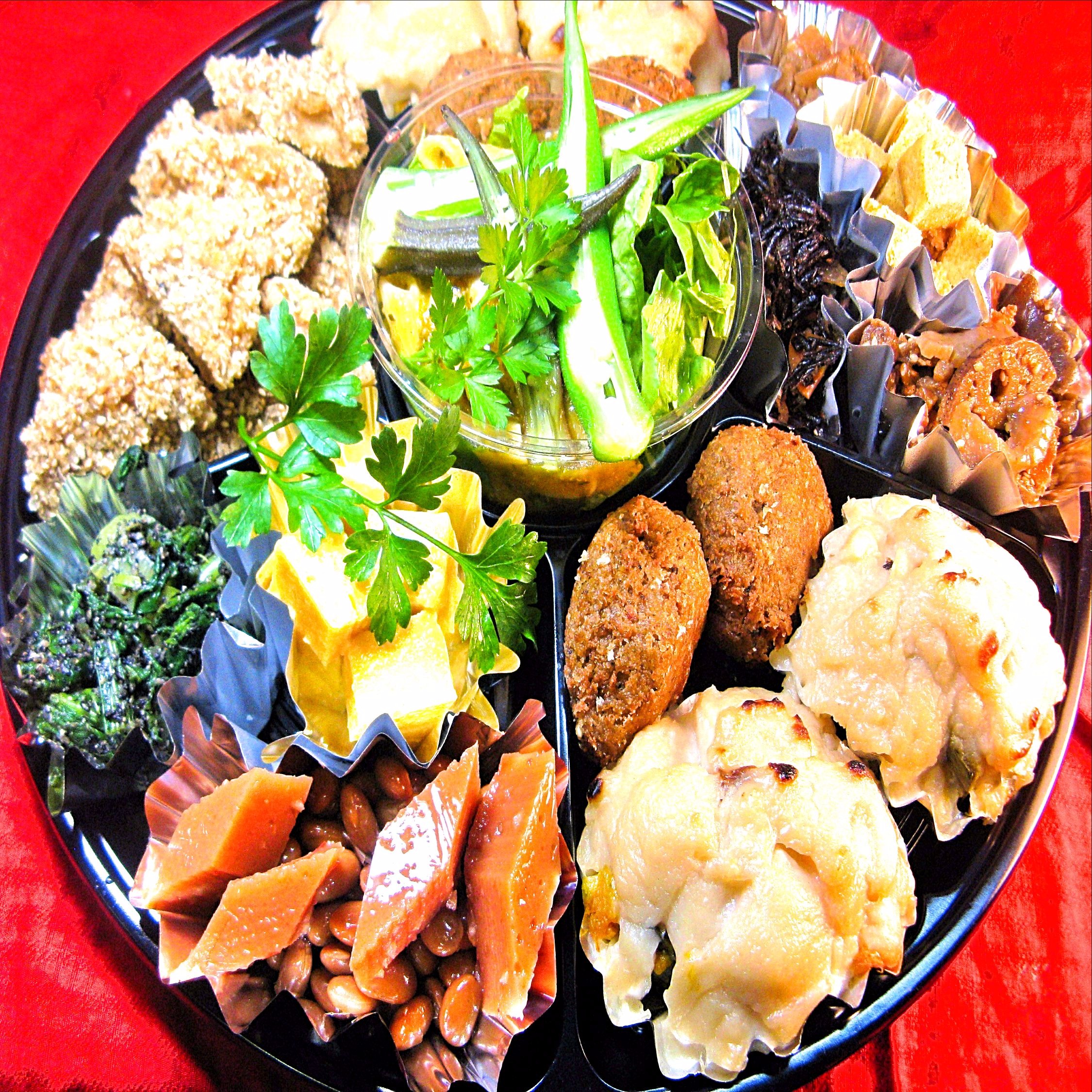 マクロビオティック ベジタリアン ビーガン 自然食に完全対応のオードブル